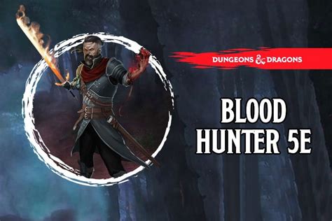 blood hunter 5e guide